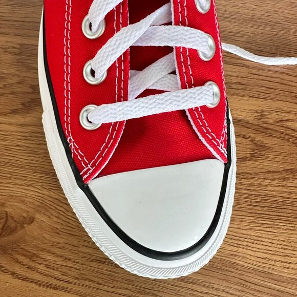 ⭐Converse Chuck Taylor Lift Platform Low Sz 5 Men's Shoes Sneakers Red A14905C - Picture 9 of 10